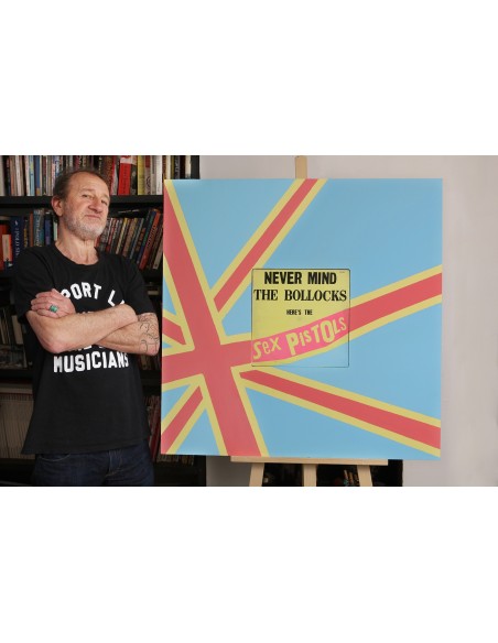 SEX PISTOL PUNK MUSIC VINYL POPARRT