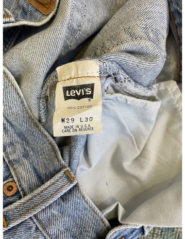 LEVI'S 501 VINTAGE SECOND HAND UPCYCLING MADE IN USA