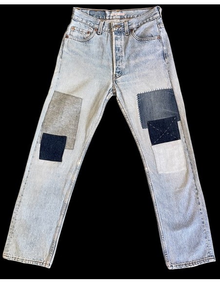 LEVI'S 501 VINTAGE SECOND HAND UPCYCLING MADE IN USA