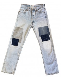 LEVI'S 501 VINTAGE SECOND HAND UPCYCLING MADE IN USA