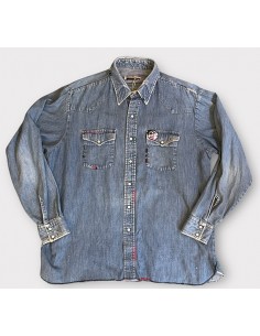 CHEMISE DENIM 1 HAND STITCH