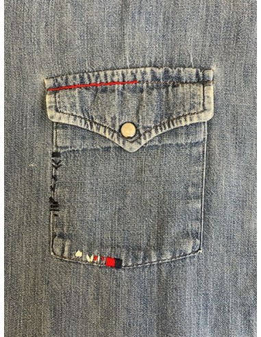 CHEMISE DENIM 1 HAND STITCH