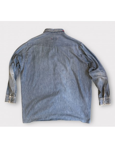 CHEMISE DENIM 1 HAND STITCH