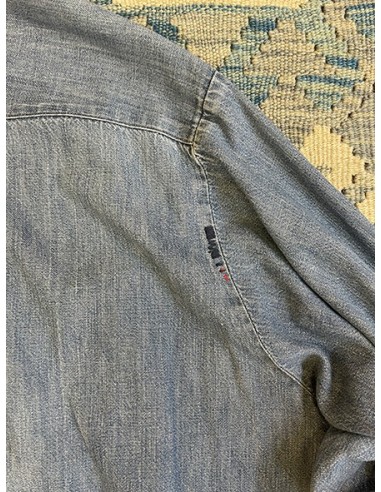 CHEMISE DENIM 1 HAND STITCH