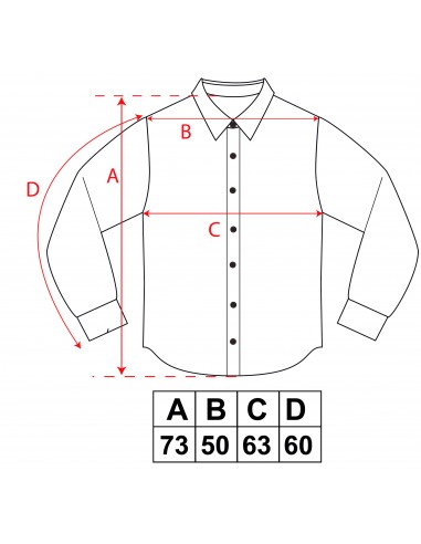 CHEMISE DENIM 1 HAND STITCH