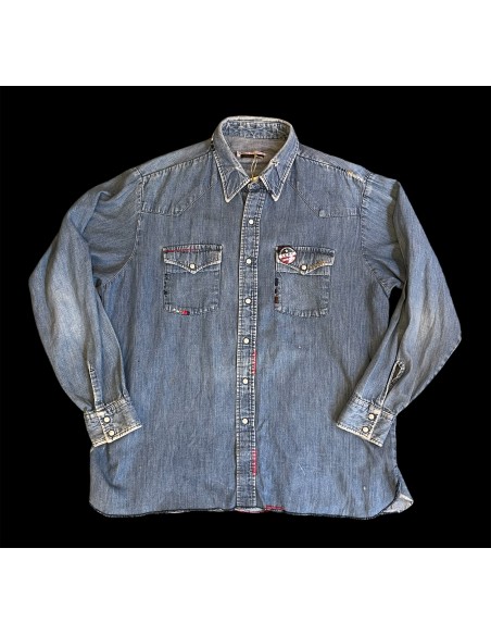 CHEMISE DENIM 1 HAND STITCH