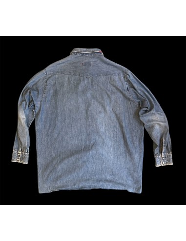 CHEMISE DENIM 1 HAND STITCH