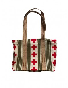 TOG BAG CROSS RAYURE KAKI