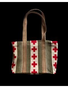 TOG BAG CROSS RAYURE KAKI 2