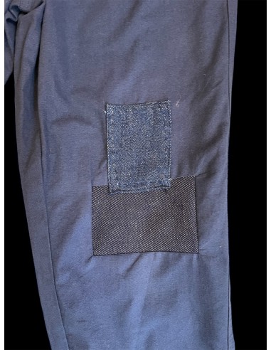 PANTALON BLEU DE CHINE  CARREAUX
