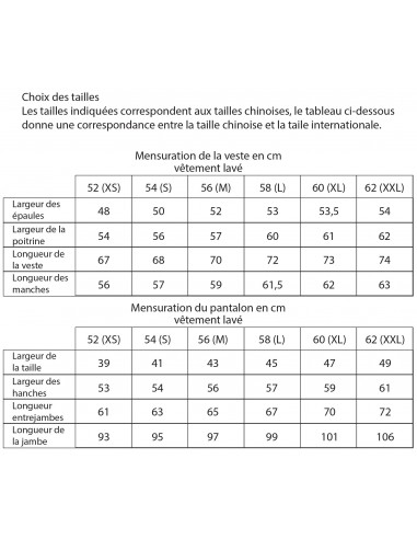 PANTALON BLEU DE CHINE  BLACK