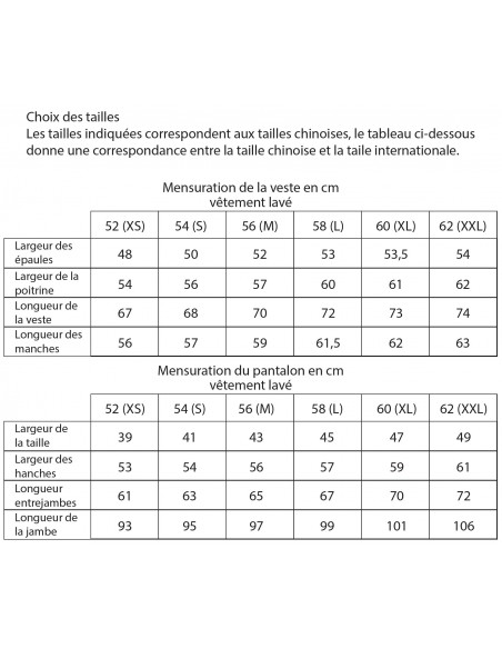 PANTALON BLEU DE CHINE  BLACK