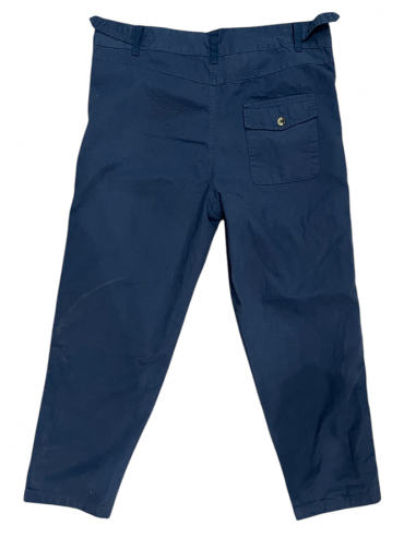 PANTALON BLEU DE CHINE PATCH N°2