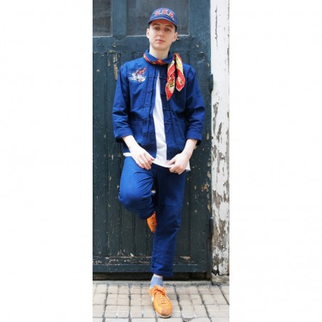 VESTE BLEU DE CHINE KOI VESTE BLEU DE CHINE KOI