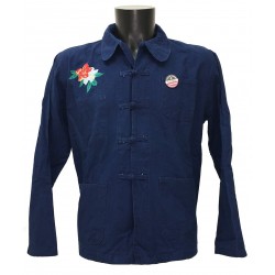 VESTE BLEU DE CHINE HAWAI 2