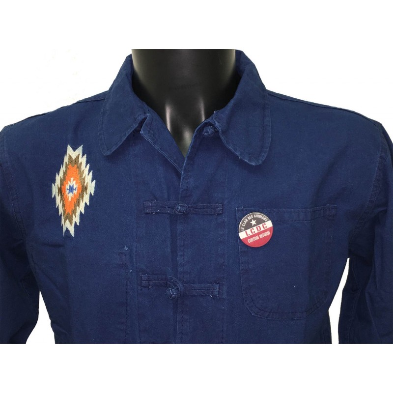 VESTE BLEU DE CHINE NAVAJO