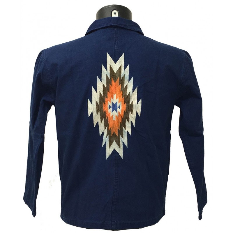 VESTE BLEU DE CHINE NAVAJO