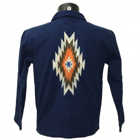 VESTE BLEU DE CHINE NAVAJO