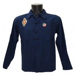 VESTE BLEU DE CHINE NAVAJO 2