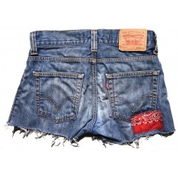 DENIM SHORT PATCH BANDANAS 2