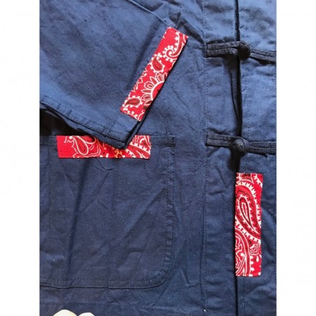 BLEU DE CHINE BANDANAS HAND STITCH BLEU DE CHINE BANDANAS HAND STITCH