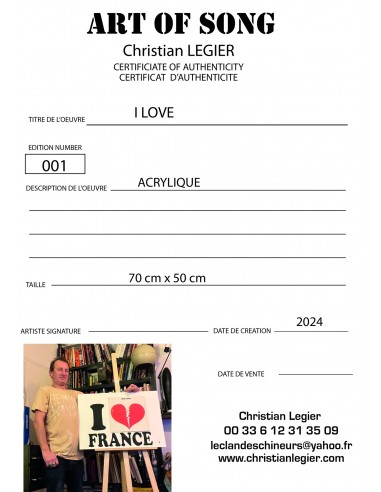 MICHEL BERGER  VYNIL MUSIC POP ART