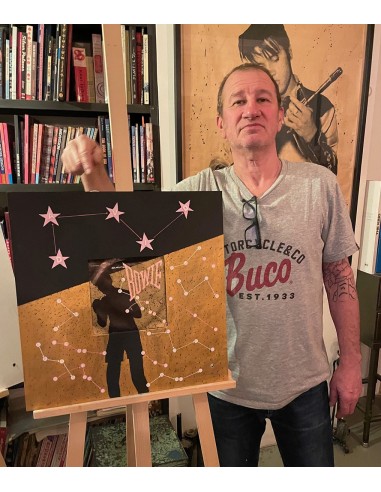 BOWIE MUSIC POPART ART