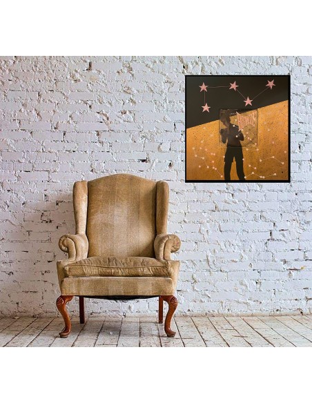 BOWIE MUSIC POPART ART