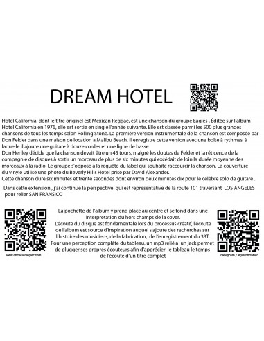 HOTEL CALIFORNIA EAGLES MUSIC ART