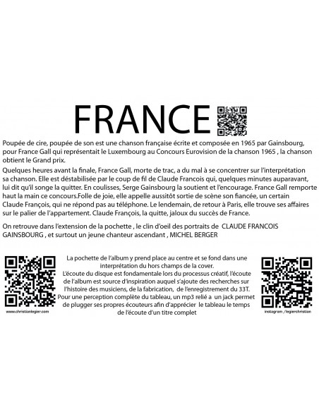 FRANCE GALL MUSIC VINYL