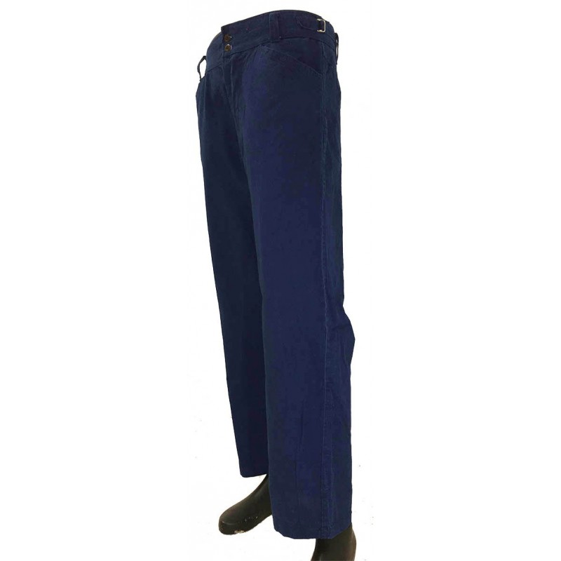PANTALON BLEU DE CHINE ET COULEURS