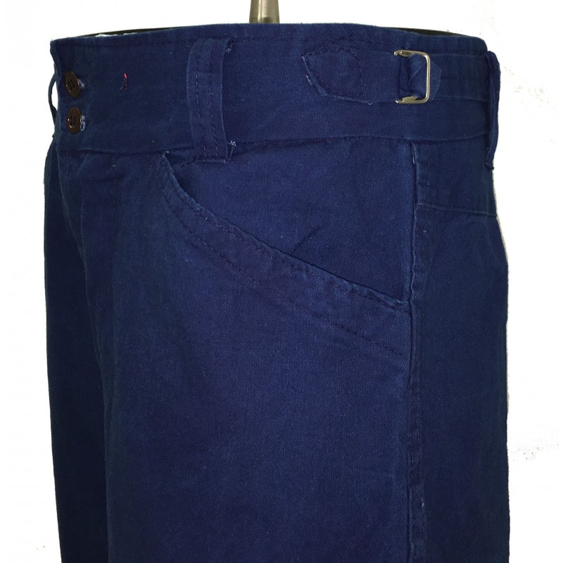 PANTALON BLEU DE CHINE ET COULEURS