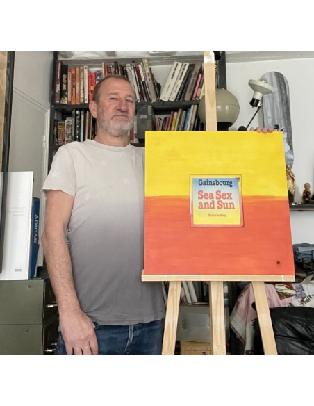 GAINSBOURG VINYL MUSIC ART