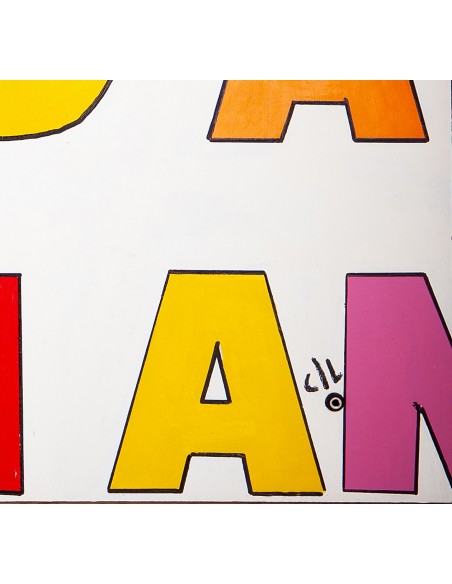 HUMAN LEAGUE MUSIC VINYL ART POPART