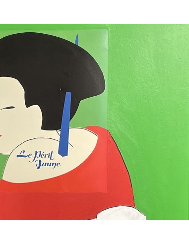 INDOCHINE MUSIC VINYL ART POPART