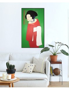 INDOCHINE MUSIC VINYL ART POPART 2