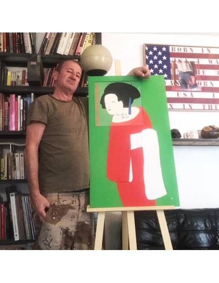 INDOCHINE MUSIC VINYL ART POPART INDOCHINE MUSIC VINYL ART POPART