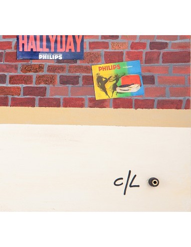 JOHNNY HALLIDAY MUSIC VINYL ART