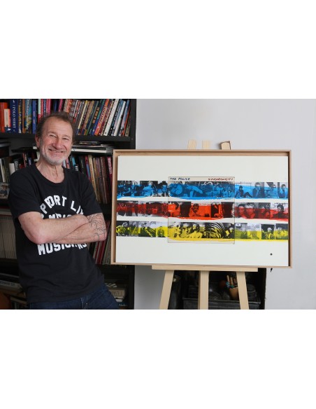 THE POLICE MUSIC ART VINYL